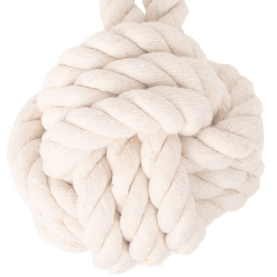 Tootoy! Pull Natural Rope Ball bola com corda e pega para c&atilde;es, , large Imagem n&uacute;mero 3