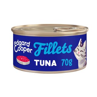 Edgard & Cooper Filetes de Atum lata para gatos