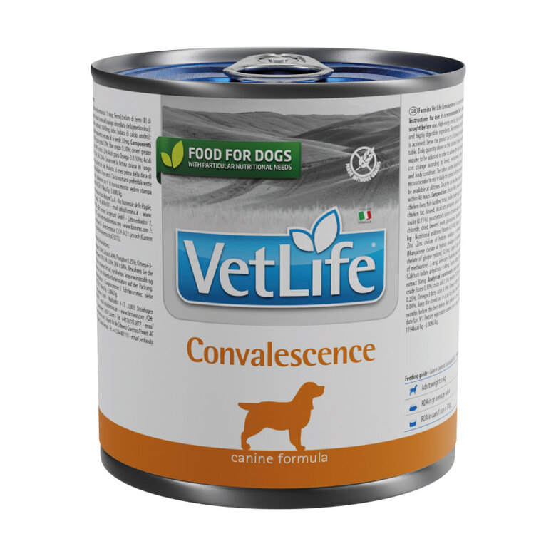 300 g Farmina Vet Life Convalescença lata para cães,  Imagem número 1 300 g Farmina Vet Life Convalescença lata para cães, , large Imagem número 1