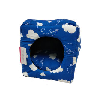  Catshion Relax Cloud Cama Cubo com estampagem para gatos