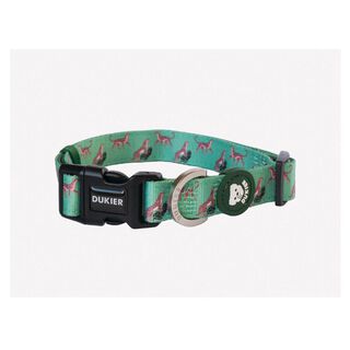 Dukier Coleira com estampado de leopardo para cães