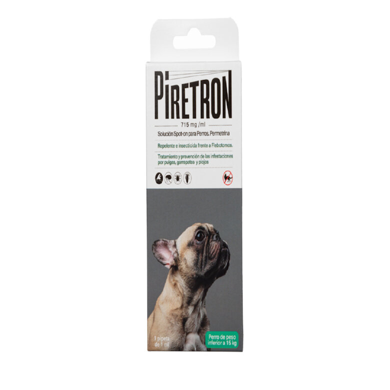 Piretron Spot On 1 ml Pipeta Antiparasitária para cães,  Imagem número 1 Piretron Spot On 1 ml Pipeta Antiparasitária para cães, , large Imagem número 1