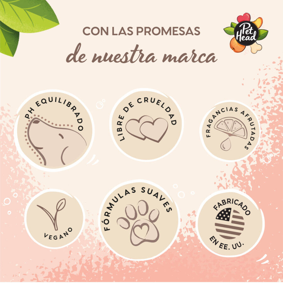 Pet Head Shampoo e condicionador 2 e 1 para c&atilde;es 300ml, , large Imagem n&uacute;mero 5