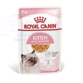 Royal Canin Kitten alimento húmido em gelatina saquetas para gatinhos