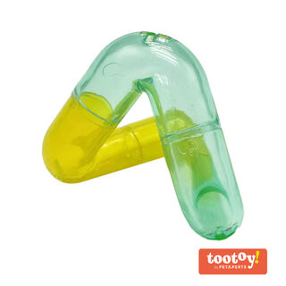 Tootoy! Chew Roller Treat Dispenser mordedor triangular interativo para cães
