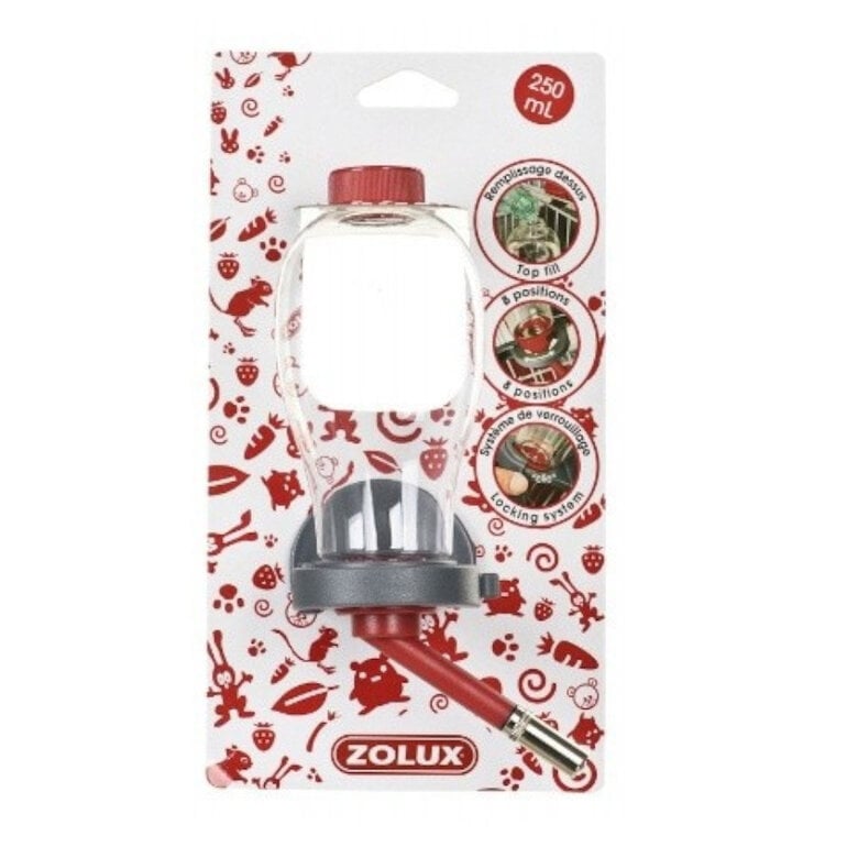 Zolux Bebedouro Vermelho para roedores ,  Imagem número 1 Zolux Bebedouro Vermelho para roedores , , large Imagem número 1