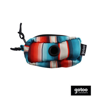 Gotoo Porta sacos estampado colorido para cães