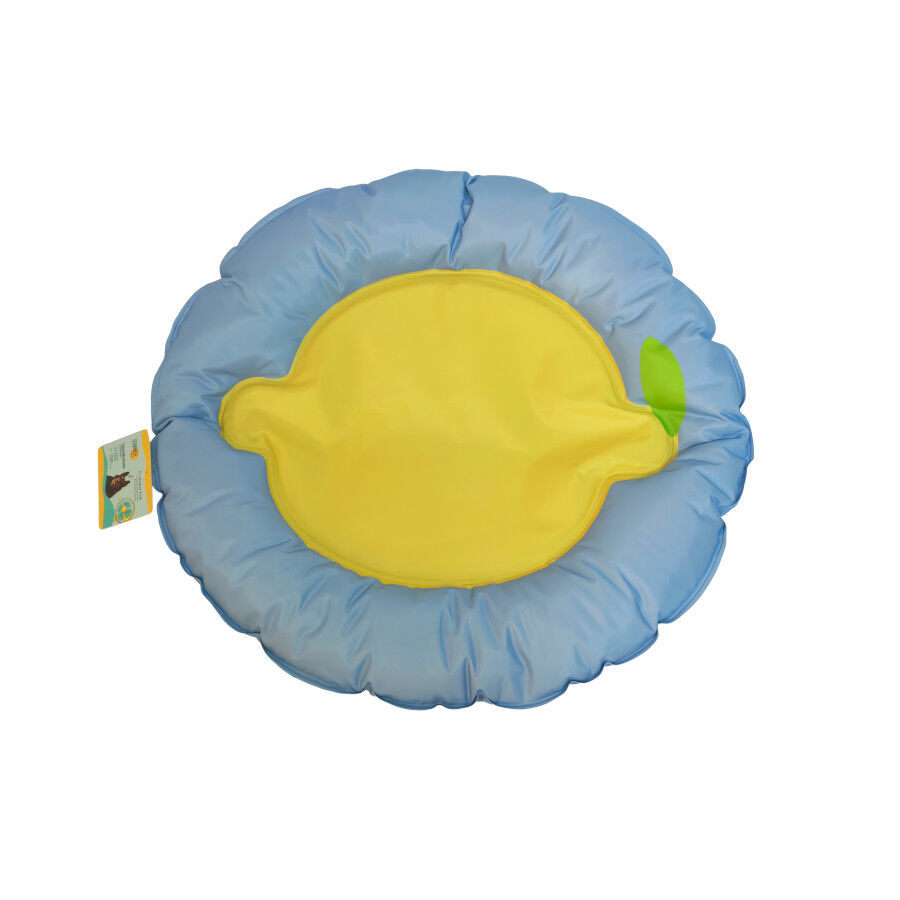 Summer Vibes Round Cool Mat Lemon Cama Refrescante para c&atilde;es, , large Imagem n&uacute;mero 5