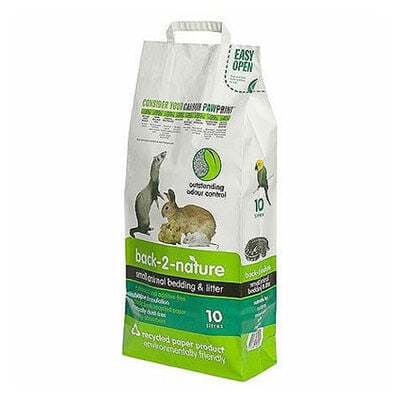 Back-2-Nature leito higiénico ecológico para pequenos animais