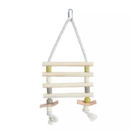 Zolux Escada de Corda e Couro para Aves