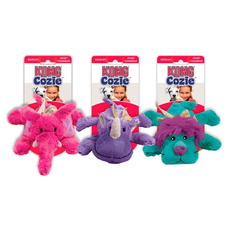 Kong Cozie Brights Animais de peluche para c&atilde;es, , large Imagem n&uacute;mero 1