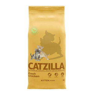 Catzilla Kitten Frango ração para gatos