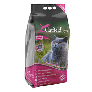 Catfield Premium Pro Talco Areia Aglomerante para gatos 