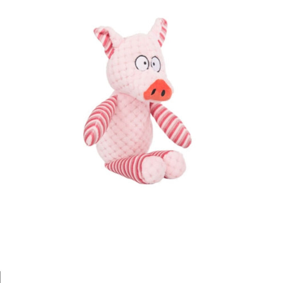 Flamingo Happy Porco de peluche para c&atilde;es, , large Imagem n&uacute;mero 1
