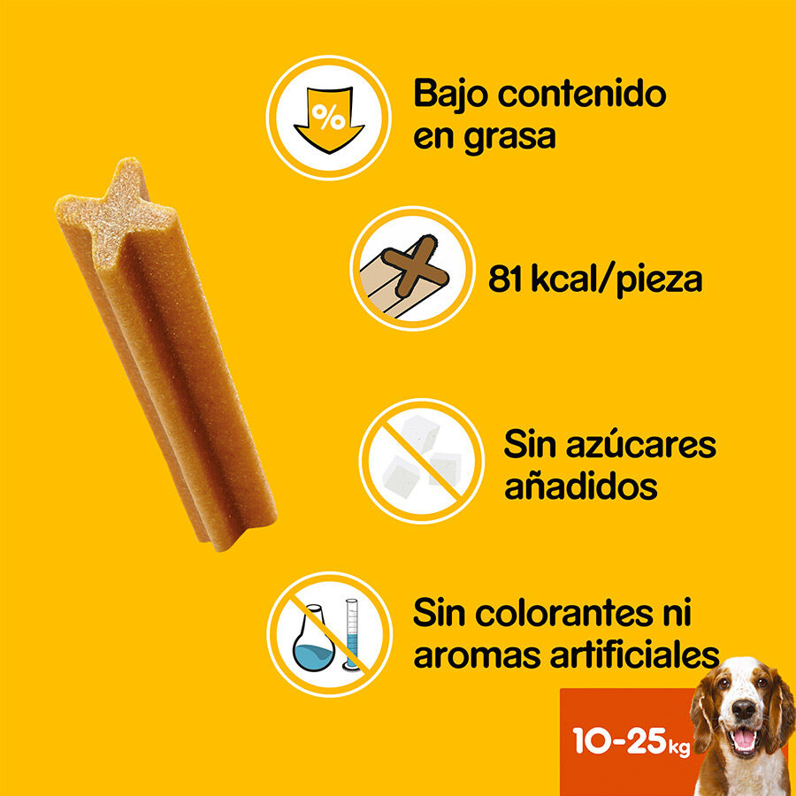 112 sticks Pedigree Dentastix Snacks Dent&aacute;rios para c&atilde;es m&eacute;dios, , large Imagem n&uacute;mero 5