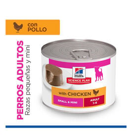 Hill's Science Plan Adult Small y Mini Mousse de Frango lata para c&atilde;es