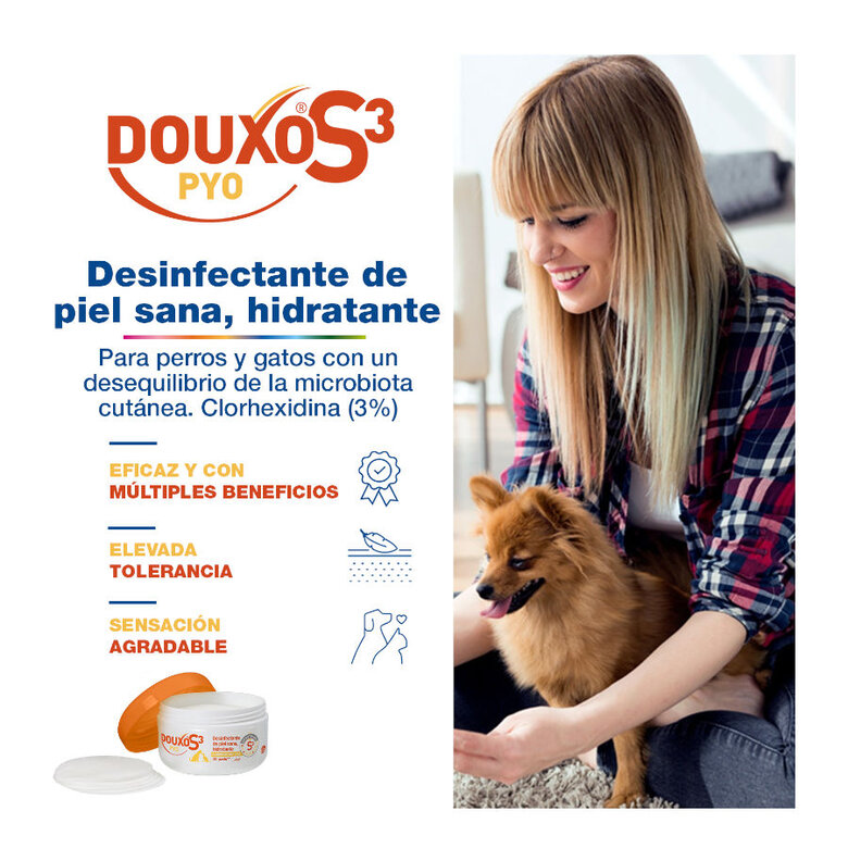 Douxo Pya Algodão Desinfetante para cães e gatos ,  Imagem número 2 Douxo Pya Algodão Desinfetante para cães e gatos , , large Imagem número 2