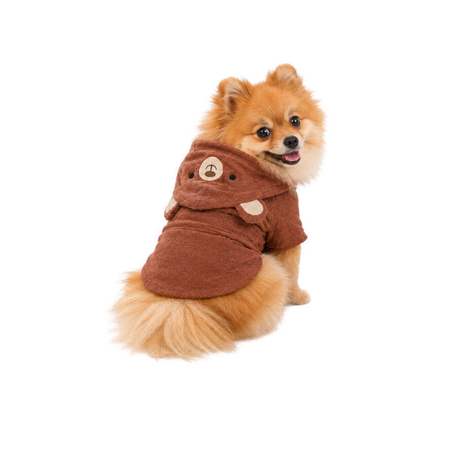 Bloob Teddy Roup&atilde;o de Banho Castanho para c&atilde;es, , large Imagem n&uacute;mero 1