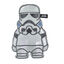 Disney Star Wars Stormtrooper peluche para cães, , large Indicador imagem número 1