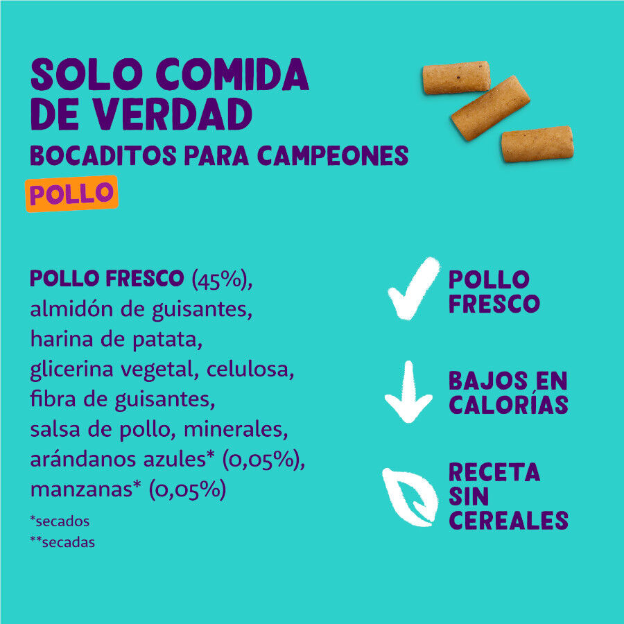 50 g Edgard y Cooper Snacks Grandes de Frango para c&atilde;es , , large Imagem n&uacute;mero 5