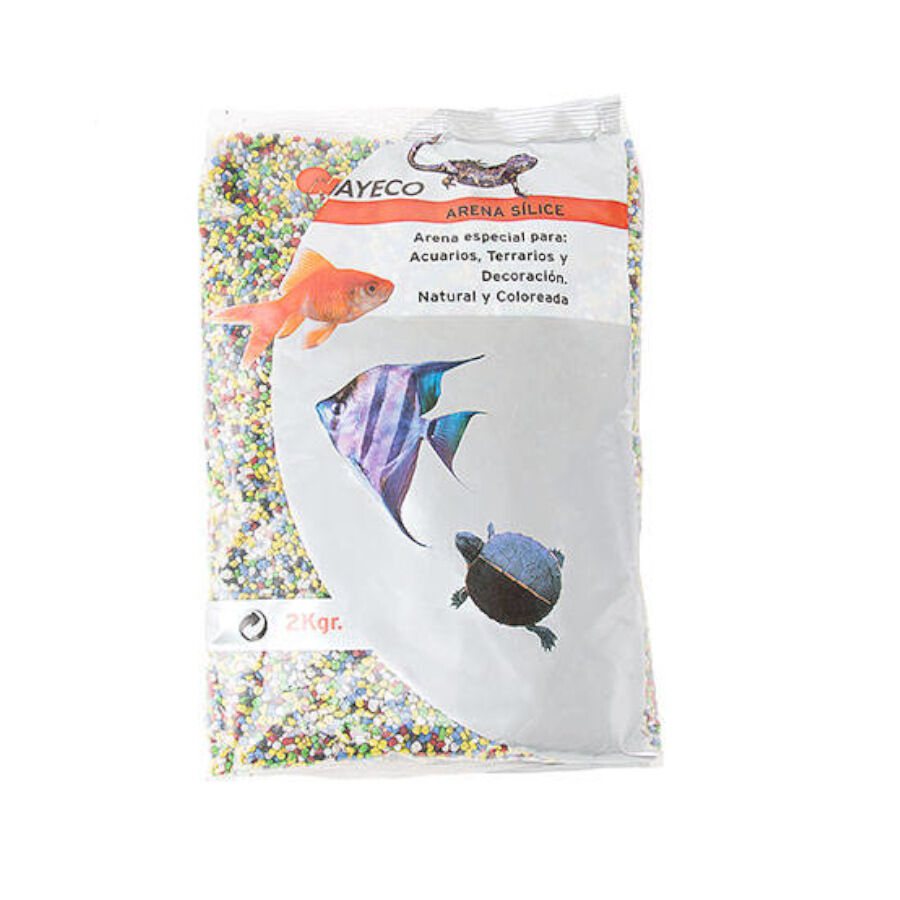 Nayeco Areia Multicor para aqu&aacute;rios e terr&aacute;rios, , large Imagem n&uacute;mero 1