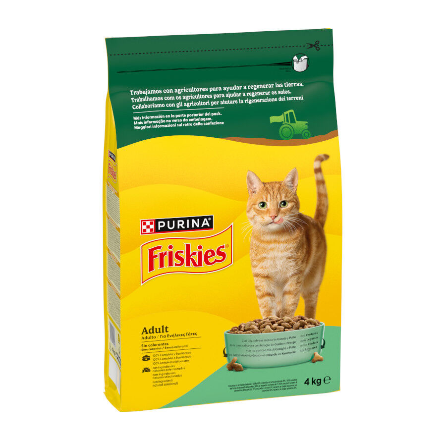 4 kg Friskies Coelho e Frango ra&ccedil;&atilde;o para gatos, , large Imagem n&uacute;mero 6