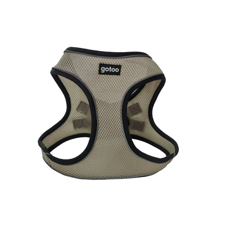 Gotoo Peitoral mesh cinza para cães,  Imagem número 1 Gotoo Peitoral mesh cinza para cães, , large Imagem número 1