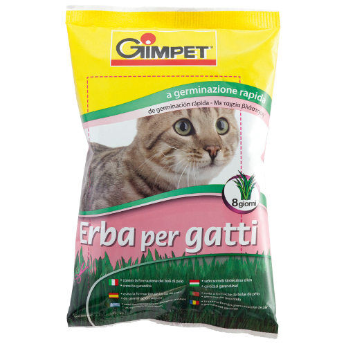 GimPet en bolsa hierba para gatos Imagem n&uacute;mero 1