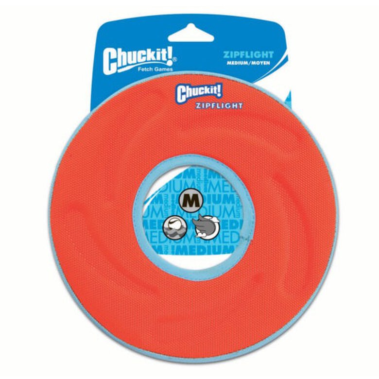 Chuckit! Zipflight juguete para perros frisbee image number null