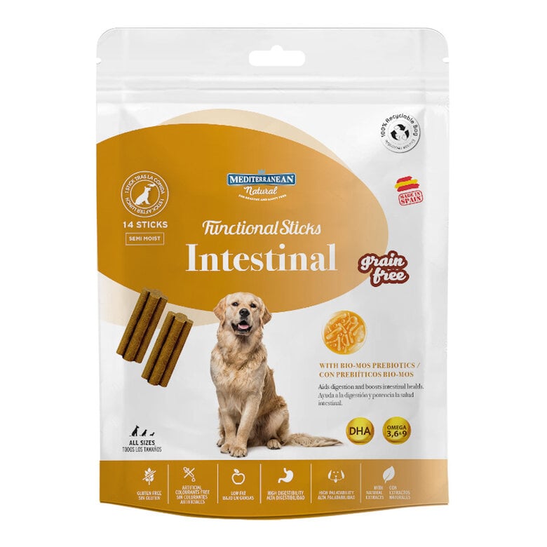 14 sticks Serrano Sticks Functional Intestinal para cães,  Imagem número 1 14 sticks Serrano Sticks Functional Intestinal para cães, , large Imagem número 1
