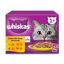 12 saquetas x 85 g Whiskas Sabor Aves Geleia em Saqueta para Gatos, , large Indicador imagem número 2