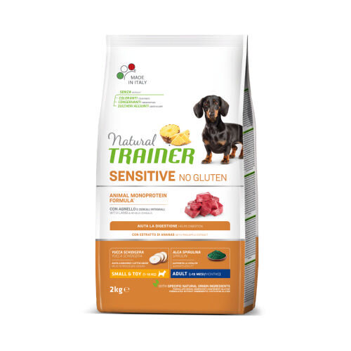 Natural Trainer Senstive Mini pienso para perros Imagem n&uacute;mero 1
