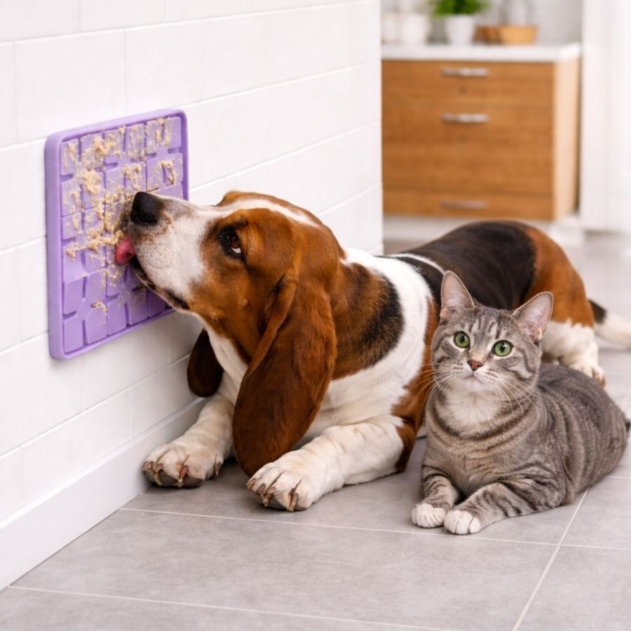 Leeby Tapete para Lamber Roxo para c&atilde;es e gatos, , large Imagem n&uacute;mero 1