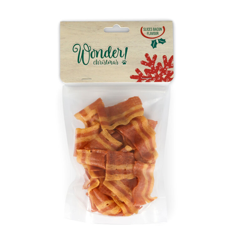 80 g Wonder Christmas Snack de bacon de Natal para cães,  Imagem número 3 80 g Wonder Christmas Snack de bacon de Natal para cães, , large Imagem número 3