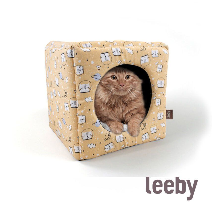 Leeby Cama com Estampado de Banda Desenhada para gatos, , large Imagem n&uacute;mero 2