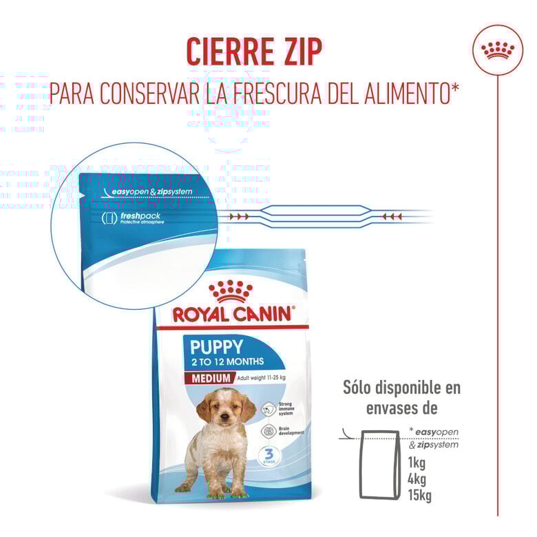 15 kg Royal Canin Puppy Medium ração para cães,  Imagem número 10 15 kg Royal Canin Puppy Medium ração para cães, , large Imagem número 10