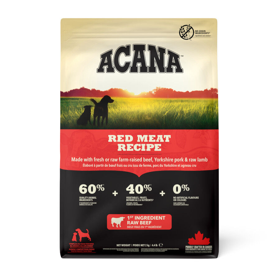 2 kg Acana Red Meat ra&ccedil;&atilde;o para c&atilde;es, , large Imagem n&uacute;mero 1