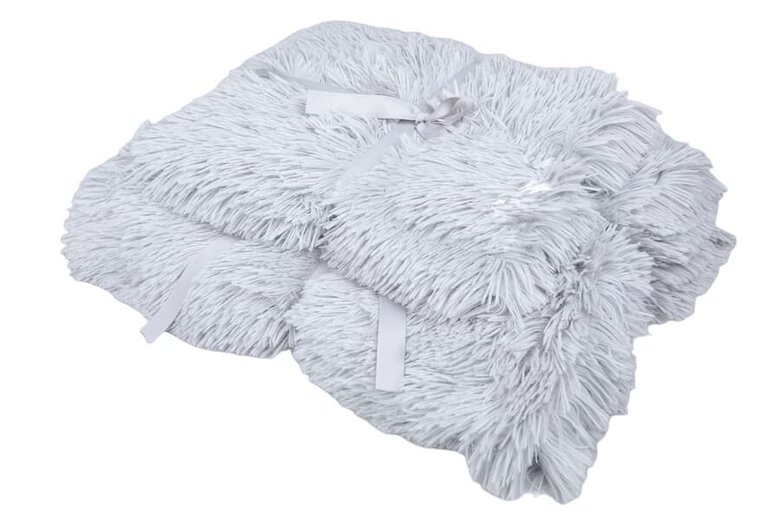 Leeby Manta Anti Stress Suave Cinzenta para cães,  Imagem número 3 Leeby Manta Anti Stress Suave Cinzenta para cães, , large Imagem número 3