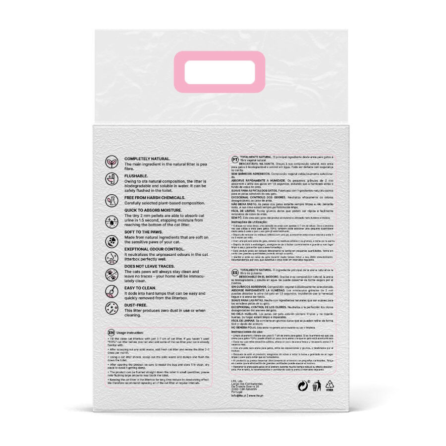 Happy Meow Kitten Attract Areia de Tofu para gatos, , large Imagem n&uacute;mero 3