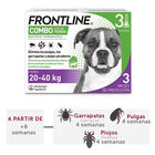 Frontline Spot On Compo Pipetas Antiparasitárias para cães 20 - 40 kg, , large image number null