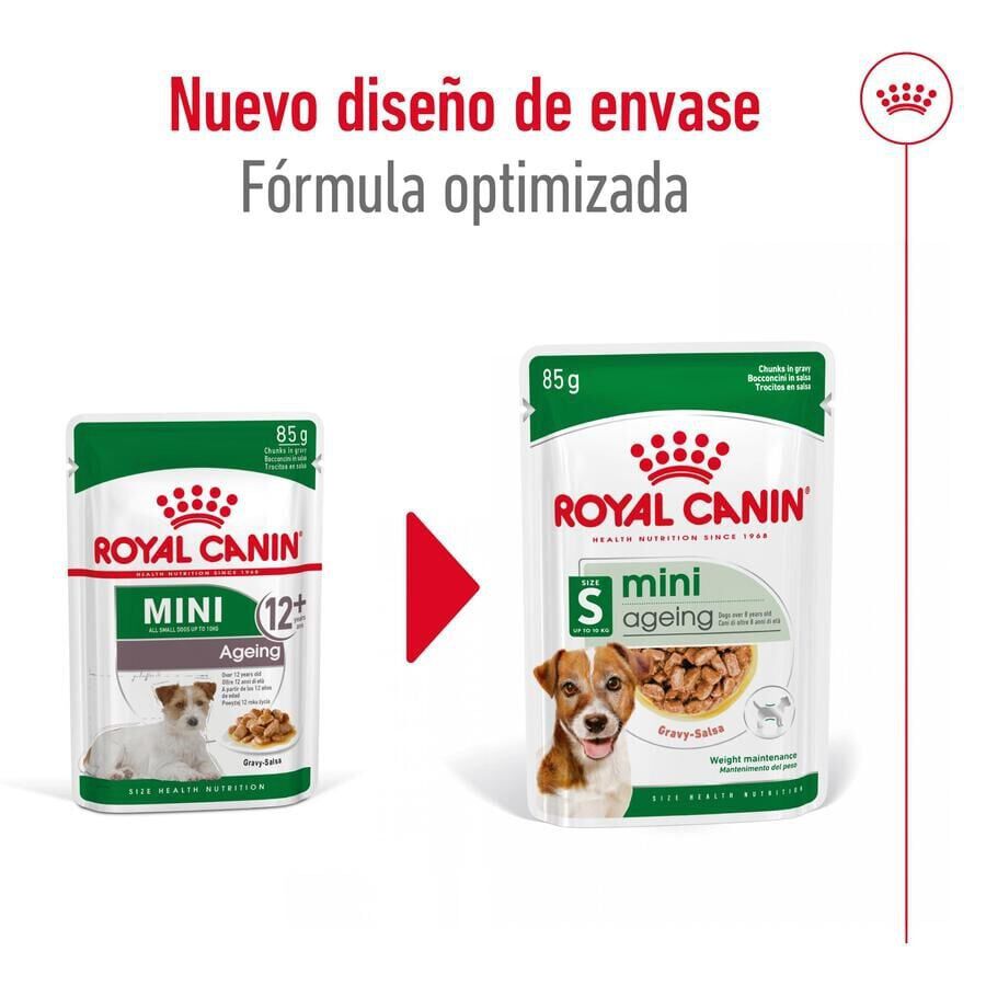 85 g Royal Canin Mini 12+ Ageing saquetas em molho para c&atilde;es, , large Imagem n&uacute;mero 2