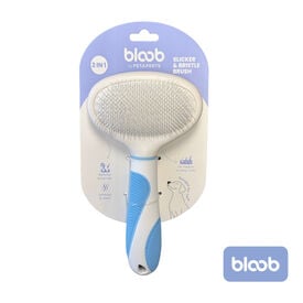 Bloob Escova cardadeira e de cerdas para c&atilde;es