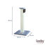 Leeby Vida arranhador de sisal quadrado azul para gatos, , large Indicador imagem número 4