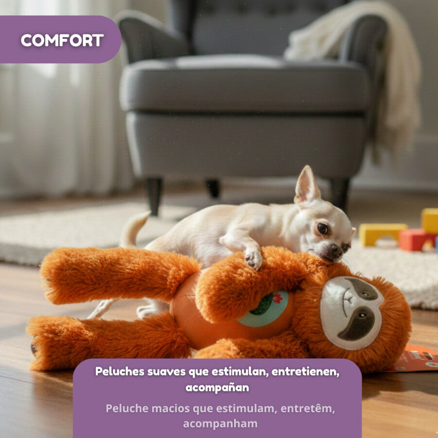 Tootoy! Comfort Peluche bicho-pregui&ccedil;a para c&atilde;es, , large Imagem n&uacute;mero 5