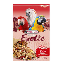 Verserle-Laga Exotic Nuts Snacks para papagaios 
