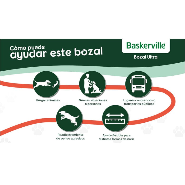 Baskerville Ultra Muzzle Açaime tipo cesto para cães,  Imagem número 9 Baskerville Ultra Muzzle Açaime tipo cesto para cães, , large Imagem número 9