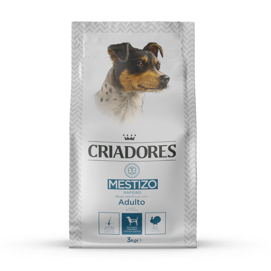 3 kg Criadores C&atilde;es Rafeiros Peru ra&ccedil;&atilde;o para c&atilde;es de porte mini, , large Imagem n&uacute;mero 1