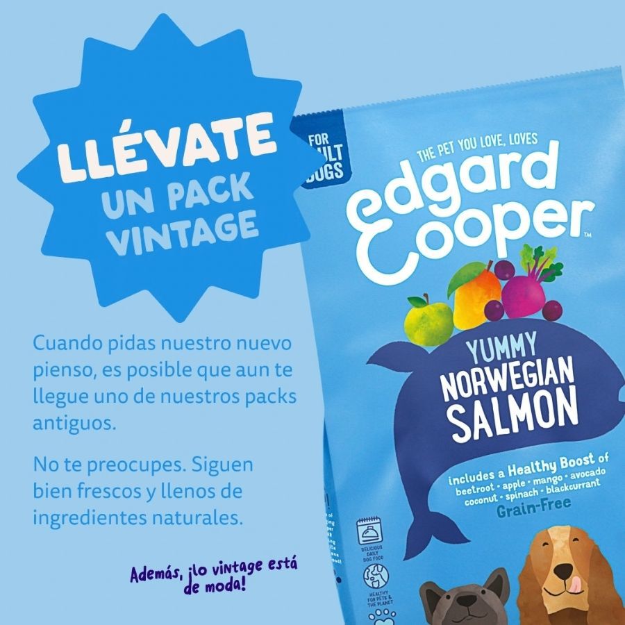 12 kg Edgard & Cooper Adult Ra&ccedil;&atilde;o de Salm&atilde;o para c&atilde;es de porte grande, , large Imagem n&uacute;mero 2