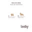 Leeby Cama de pelo cinzenta com ovelhas com cobertura amovível para cachorros, , large Indicador imagem número 7
