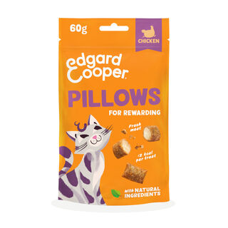 Edgard & Cooper Bocaditos Pillows Frango para gatos 